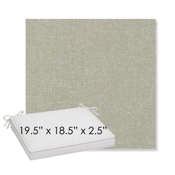 Picture of Abstraction Sage | Sunbrella® 19.5" x 18.5" Outdoor Dining Cushion
