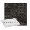 Picture of Amalfi Domino | Sunbrella® 19.5" x 18.5" Outdoor Dining Cushion