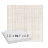 Picture of Benson Sand | Sunbrella® 19.5" x 18.5" Outdoor Dining Cushion