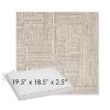 Picture of Boro Walnut | Sunbrella® 19.5" x 18.5" Outdoor Dining Cushion