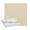Picture of Canvas Flax | Sunbrella® 19.5" x 18.5" Outdoor Dining Cushion