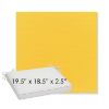 Picture of Canvas Sunflower Yellow | Sunbrella® 19.5" x 18.5" Outdoor Dining Cushion