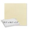 Picture of Canvas Vellum | Sunbrella® 19.5" x 18.5" Outdoor Dining Cushion