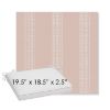 Picture of Caper Blush | Sunbrella® 19.5" x 18.5" Outdoor Dining Cushion