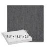 Picture of Cast Charcoal | Sunbrella® 19.5" x 18.5" Outdoor Dining Cushion