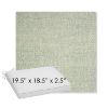 Picture of Chartres Mist | Sunbrella® 19.5" x 18.5" Outdoor Dining Cushion