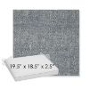 Picture of Chartres Storm | Sunbrella® 19.5" x 18.5" Outdoor Dining Cushion