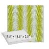 Picture of Clock Out Frond | Sunbrella® 19.5" x 18.5" Outdoor Dining Cushion