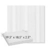 Picture of Compose Linen | Sunbrella® 19.5" x 18.5" Outdoor Dining Cushion