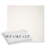 Picture of Crush Snow | Sunbrella® 19.5" x 18.5" Outdoor Dining Cushion