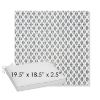 Picture of Detail Denim | Sunbrella® 19.5" x 18.5" Outdoor Dining Cushion