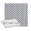 Picture of Detail Navy | Sunbrella® 19.5" x 18.5" Outdoor Dining Cushion