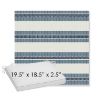 Picture of Excel Denim | Sunbrella® 19.5" x 18.5" Outdoor Dining Cushion