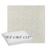 Picture of Frond Spring | Sunbrella® 19.5" x 18.5" Outdoor Dining Cushion