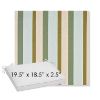 Picture of Gateway Aloe | Sunbrella® 19.5" x 18.5" Outdoor Dining Cushion