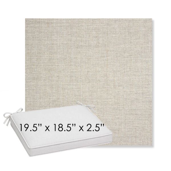 Picture of Idol Seagull | Sunbrella® 19.5" x 18.5" Outdoor Dining Cushion