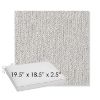 Picture of Improve Stucco | Sunbrella® 19.5" x 18.5" Outdoor Dining Cushion