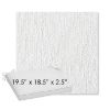 Picture of Improve White | Sunbrella® 19.5" x 18.5" Outdoor Dining Cushion