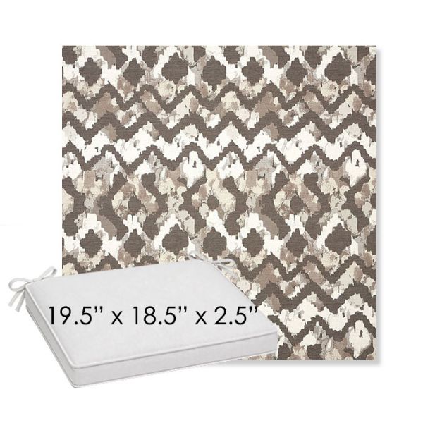 Picture of Inga Merino | Sunbrella® 19.5" x 18.5" Outdoor Dining Cushion