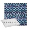 Picture of Inga Waterscape | Sunbrella® 19.5" x 18.5" Outdoor Dining Cushion