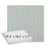 Picture of Kaia Mist | Sunbrella® 19.5" x 18.5" Outdoor Dining Cushion