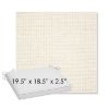 Picture of Kudos Vellum | Sunbrella® 19.5" x 18.5" Outdoor Dining Cushion