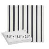 Picture of Lido Indigo | Sunbrella® 19.5" x 18.5" Outdoor Dining Cushion