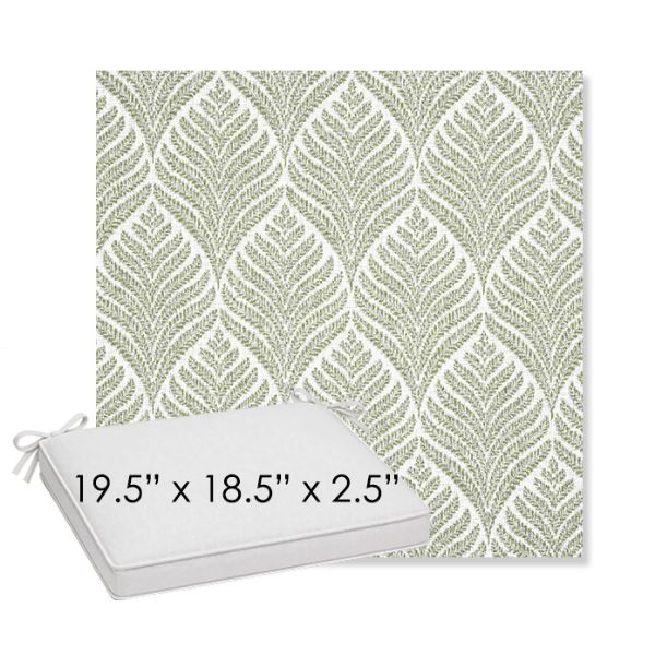 Picture of Linnaeus Spring | Sunbrella® 19.5" x 18.5" Outdoor Dining Cushion