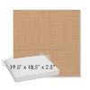 Picture of Linville Camel | Sunbrella® 19.5" x 18.5" Outdoor Dining Cushion