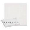 Picture of Linville Snow | Sunbrella® 19.5" x 18.5" Outdoor Dining Cushion