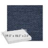 Picture of Litchfield Midnight | Sunbrella® 19.5" x 18.5" Outdoor Dining Cushion