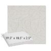 Picture of Lively Parchment | Sunbrella® 19.5" x 18.5" Outdoor Dining Cushion