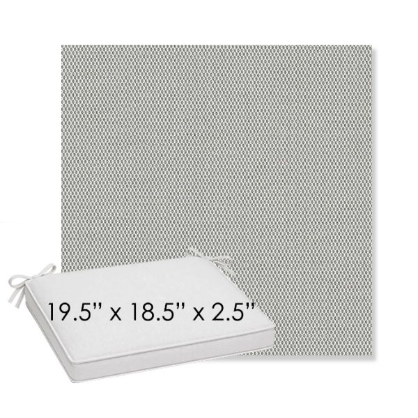 Picture of Lopi Ash | Sunbrella® 19.5" x 18.5" Outdoor Dining Cushion