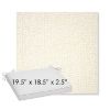 Picture of Margo Snow | Sunbrella® 19.5" x 18.5" Outdoor Dining Cushion