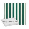 Picture of Mason Forest Green | Sunbrella® 19.5" x 18.5" Outdoor Dining Cushion