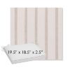 Picture of Mixi Linen | Sunbrella® 19.5" x 18.5" Outdoor Dining Cushion