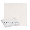 Picture of Nova Parchment | Sunbrella® 19.5" x 18.5" Outdoor Dining Cushion