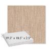 Picture of Nova Sandy | Sunbrella® 19.5" x 18.5" Outdoor Dining Cushion