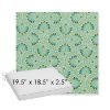 Picture of Plume Peacock | Sunbrella® 19.5" x 18.5" Outdoor Dining Cushion