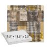 Picture of Pop Corn | Sunbrella® 19.5" x 18.5" Outdoor Dining Cushion