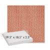 Picture of Posh Coral | Sunbrella® 19.5" x 18.5" Outdoor Dining Cushion