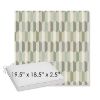 Picture of Precise Spring | Sunbrella® 19.5" x 18.5" Outdoor Dining Cushion