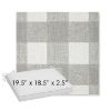 Picture of Preso Pebble | Sunbrella® 19.5" x 18.5" Outdoor Dining Cushion