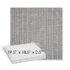 Picture of Proven Ash | Sunbrella® 19.5" x 18.5" Outdoor Dining Cushion