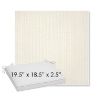 Picture of Proven Ivory | Sunbrella® 19.5" x 18.5" Outdoor Dining Cushion