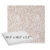 Picture of Rapids Camel | Sunbrella® 19.5" x 18.5" Outdoor Dining Cushion