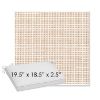 Picture of Rest Bisque | Sunbrella® 19.5" x 18.5" Outdoor Dining Cushion