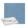 Picture of Ritsy Chambray | Sunbrella® 19.5" x 18.5" Outdoor Dining Cushion