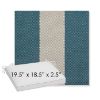 Picture of Rothko Curacao | Sunbrella® 19.5" x 18.5" Outdoor Dining Cushion