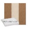 Picture of Rothko Latte | Sunbrella® 19.5" x 18.5" Outdoor Dining Cushion
